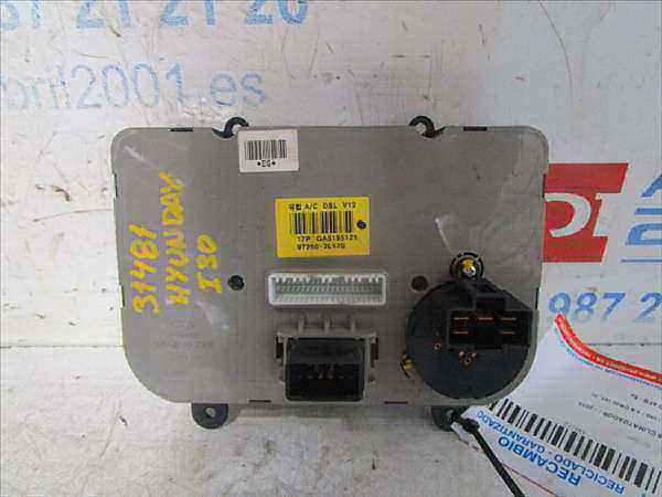 MANDOS CLIMATIZADOR Hyundai i30 (fd)(06.2007->) 1.6 CRDi D 4FB - #Prov# D4FBPROV 97250-ZL170 97250ZL170 BLANCO acondicionado aire calefaccion - Imagen 2