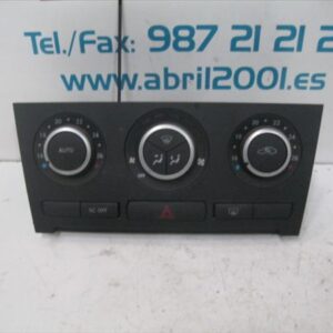 MANDOS CLIMATIZADOR Saab 9-3 berlina (2003->) 1.9 TTiD D-Z19DTR - #Prov# DZ19DTRPROV 12772891 NEGRO    acondicionado aire calefaccion