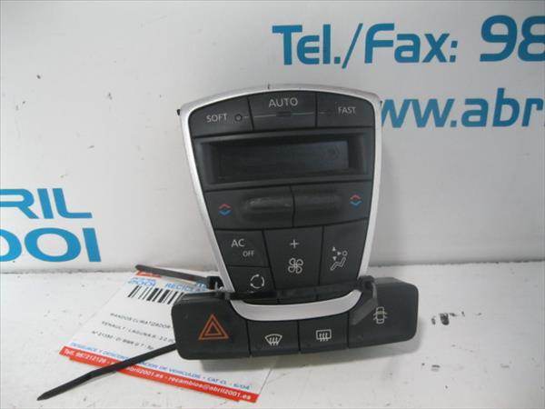 MANDOS CLIMATIZADOR Renault laguna iii berlina (2007->) 2.0 dCi (BT0K, BT0J, BT1A, BT1D) D/ M9R G 7 - #Prov# DM9RG7PROV 275100002R MARRON acondicionado aire calefaccion