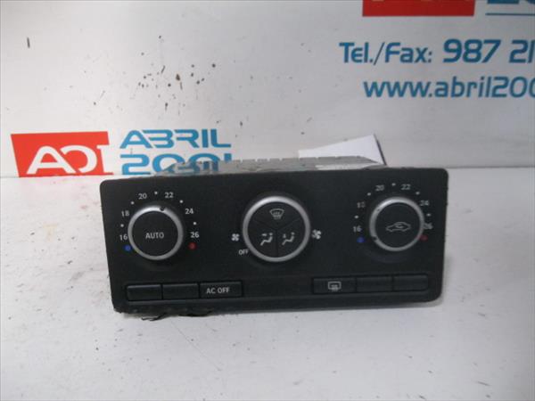 MANDOS CLIMATIZADOR Saab 9-5 berlina (->06.2001) 1.9 TiD Z 19 DTH Z19DTH 12768161 F19170 PLATA acondicionado aire calefaccion