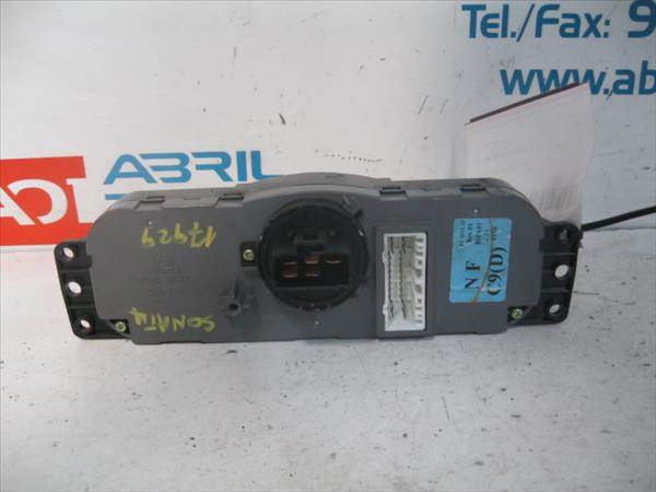 MANDOS CLIMATIZADOR Hyundai sonata (nf)(2005->) 2.0 CRDi D4EA 97250-3KXXX 972503KXXX NEGRO acondicionado aire calefaccion - Imagen 2
