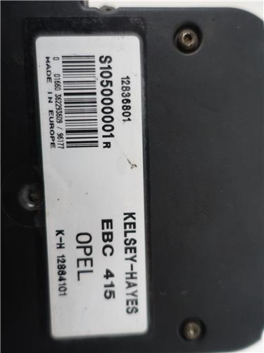 NUCLEO ABS Opel vectra b berlina (1995->) 1.6 i 16V X 16 XEL X16XEL H-K12864101 HK12864101 GRANATE modulador - Imagen 3