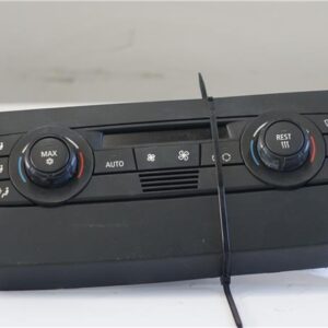 MANDOS CLIMATIZADOR BMW serie 3 berlina (e90)(2004->) 2.0 318i [2,0 Ltr. - 105 kW 16V] N43 B20 A N43B20A 9117136-01 911713601 NEGRO    acondicionado aire calefaccion