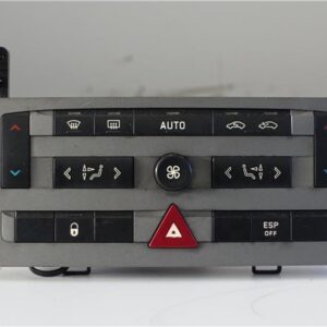 MANDOS CLIMATIZADOR Peugeot 407 (2004->) 2.0 HDi 135 RHR (DW10BTED4) RHR(DW10BTED4) 96573322 GRIS acondicionado aire calefaccion