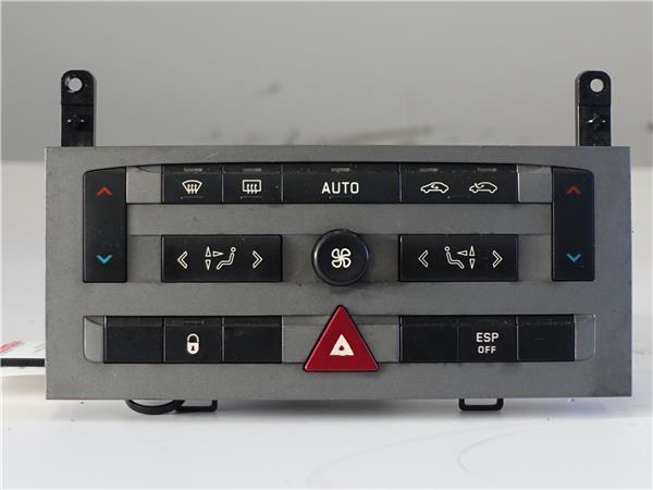 MANDOS CLIMATIZADOR Peugeot 407 (2004->) 2.0 HDi 135 RHR (DW10BTED4) RHR(DW10BTED4) 96573322 GRIS acondicionado aire calefaccion