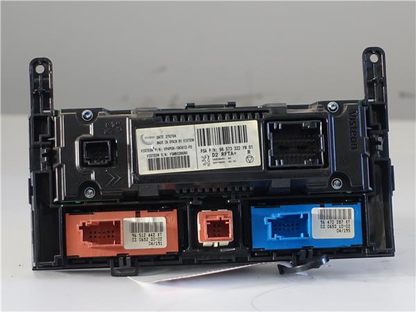 MANDOS CLIMATIZADOR Peugeot 407 (2004->) 2.0 HDi 135 RHR (DW10BTED4) RHR(DW10BTED4) 96573322 GRIS acondicionado aire calefaccion - Imagen 2