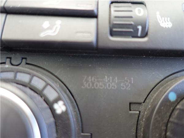 MANDOS CLIMATIZADOR Volkswagen golf v plus (5m1)(2005->) 1.6 FSI BLF 746-414-51 74641451 NEGRO VALEO acondicionado aire calefaccion - Imagen 3