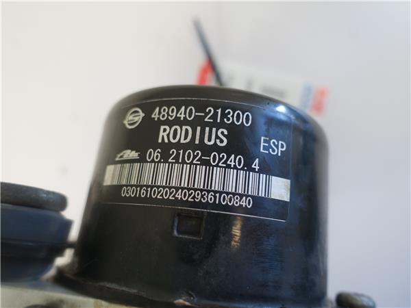 NUCLEO ABS Ssangyong rodius (05.2005->) 2.7 Xdi D/ D27DT - #Prov# DD27DTPROV 48940-21300 4894021300 GRIS modulador - Imagen 3