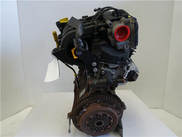 MOTOR COMPLETO Renault clio ii fase i (b/cb0)(1998->) 1.2 16V (B/CB05) D4F 722 D4F722 D4FG722 NEGRO BLOQUE core usado - Imagen 3