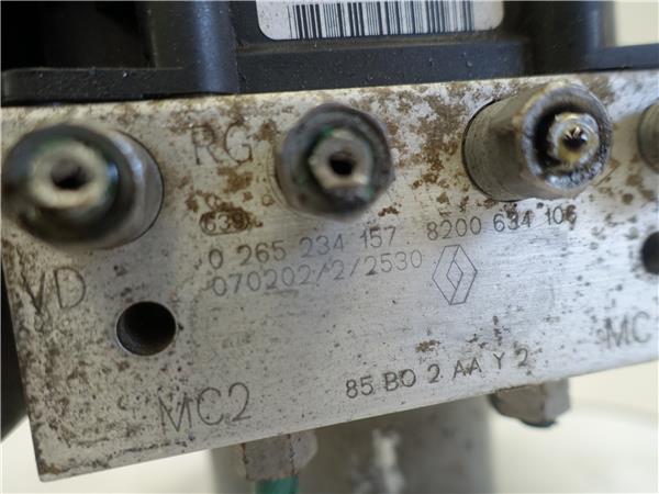 NUCLEO ABS Renault clio iii (2005->) 1.4 16V K4J 780 K4J780 0265234157 265234157 BLANCO modulador JH3172 - Imagen 3