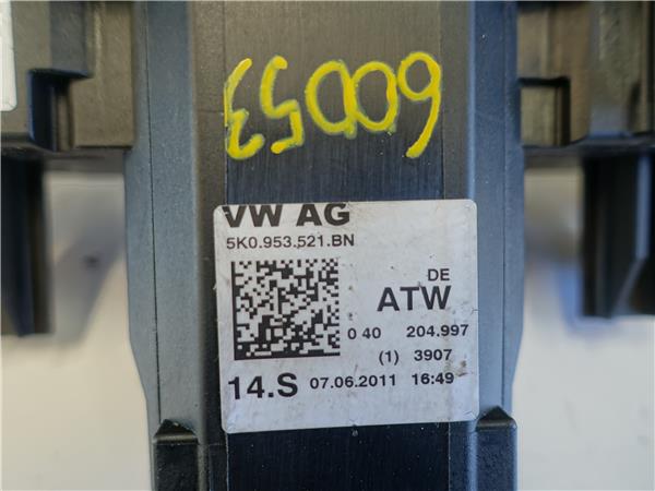 MANDO LUCES LIMPIA Seat leon (1p1)(05.2005->) 1.6 TDI CAYC 5K0953521BN GRIS LHW - Imagen 3