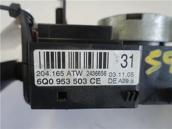 MANDO LUCES LIMPIA Seat ibiza (6l1)(04.2002->) 1.9 SDI ASY 6Q0953503 GRIS GSA - Imagen 3