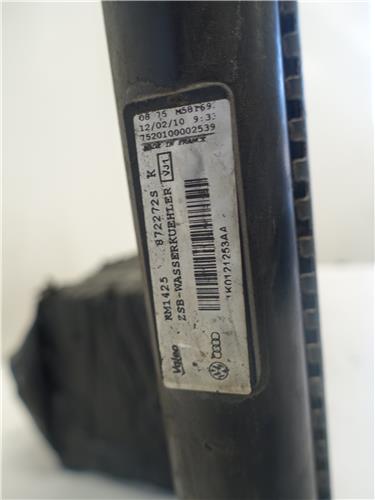 RADIADOR Seat leon (1p1)(05.2005->) 1.9 TDI BXF 872272S GRIS agua gasoil RADIADOR DE AGUA JCR - Imagen 3