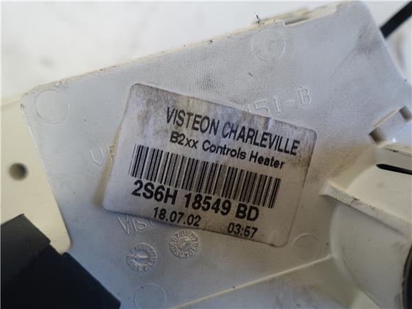 MANDOS CALEFACCION / A.A. Ford fiesta v (jh_, jd_) 1.4 16V FXJB 2S6H18549BD ROJO acondicionado aire aire acondicionado climatizador MANDOS CALEFACCION / A.A. - Imagen 3