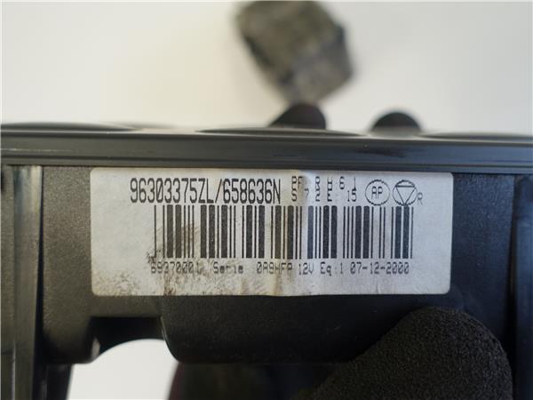MANDOS CLIMATIZADOR Peugeot 406 berlina (s1/s2)(08.1995->) 2.0 HDI 110 RHZ (DW10ATED) RHZ(DW10ATED) 963033757L GRIS acondicionado aire calefaccion 20LE85 - Imagen 3