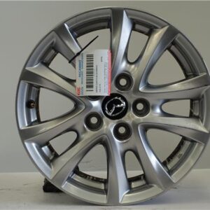 LLANTA DE ALUMINIO Mazda 3 berlina / sedán (bm/bn)(07.2013->) 2.2 Luxury [2,2 Ltr. - 110 kW Turbodiesel CAT] SH - #Prov# SHPROV 16X6.5J-50 16X65J50 GRIS