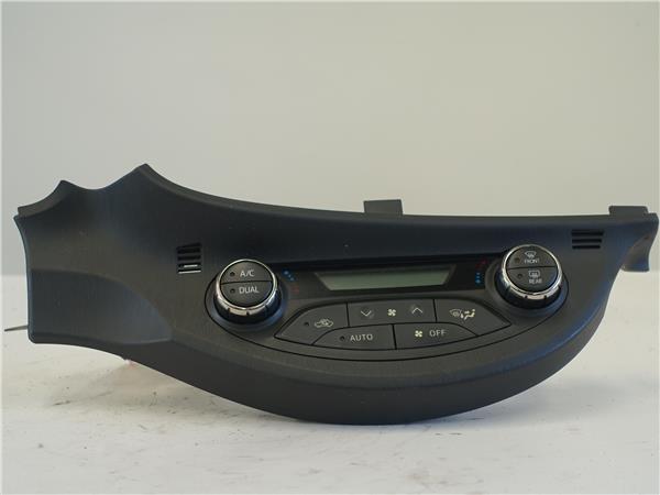 MANDOS CLIMATIZADOR Toyota yaris (ksp9/scp9/nlp9)(08.2005->) 1.4 D-4D 1ND-TV 1NDTV 75F206 BLANCO acondicionado aire calefaccion