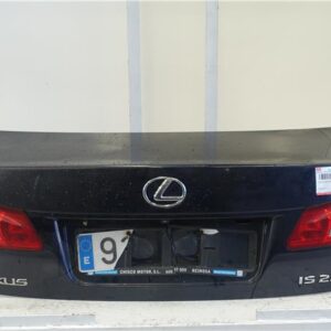PORTON TRA. Lexus is ii (_xe2_) 220 d (ALE20) 2AD-FHV 2ADFHV NEGRO    Trasero traseros