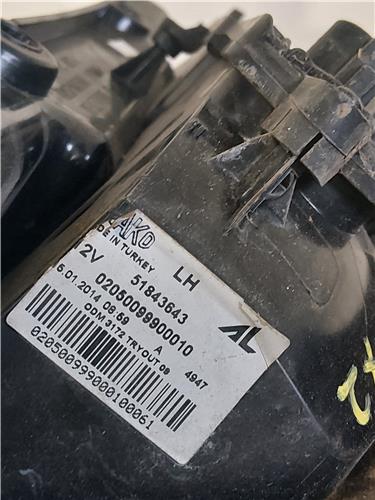 PILOTO TRA. IZDO. Fiat ii panda (169)(2003->) 1.2 169 A4.000 169A4000 51843643 NEGRO Bombilla Faro Izquierdo Lámpara lateral Luz Trasero - Imagen 3