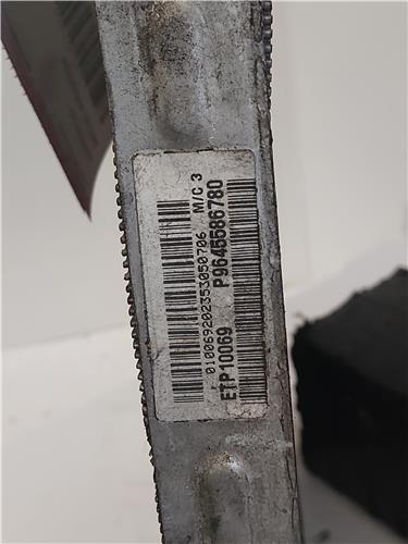 RADIADOR Peugeot 407 (2004->) 2.0 HDi 135 RHR (DW10BTED4) RHR(DW10BTED4) P9645586780 NEGRO agua gasoil RADIADOR DE AGUA 20MBK2 - Imagen 3