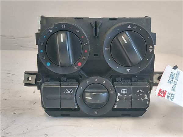 MANDOS CALEFACCION / A.A. Mercedes-Benz vito / mixto furgón (w639) 113 CDI OM 651.940 OM651940 A6399060000K2 AMARILLA Y AZUL acondicionado aire aire acondicionado climatizador MANDOS CALEFACCION / A.A. 711.680