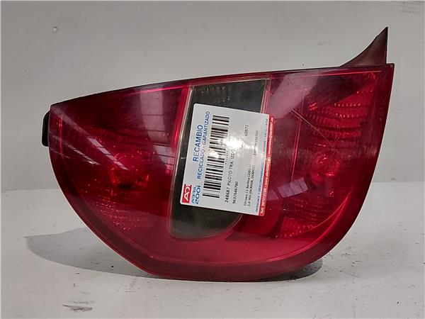 PILOTO TRA. IZDO. Citroen c5 berlina (2001->) 2.0 HDi (DCRHZB, DCRHZE) RHZ (DW10ATED) RHZ(DW10ATED) 9632646780 GRIS PLATA Bombilla Faro Izquierdo Lámpara lateral Luz Trasero 20LE94