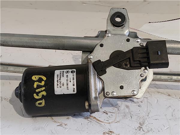 MOTOR LIMPIAPARABRISAS DEL. Seat leon (1m1)(11.1999->) 1.9 TDI ARL 1J1955113B GRIS Delanteras delanteros EFF - Imagen 2