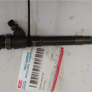 INYECTOR Nissan qashqai ii (j11e)(2013->) 1.6 360 4x4 [1,6 Ltr. - 96 kW dCi Turbodiesel CAT] R9M - #Prov# R9MPROV 0445110546 445110546 BLANCO