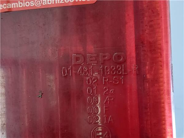 PILOTO TRA. IZDO. Ford transit furgón (fa_ _) 2.4 TDE DOFA 014311933LR 14311933LR BLANCO Bombilla Faro Izquierdo Lámpara lateral Luz Trasero - Imagen 3