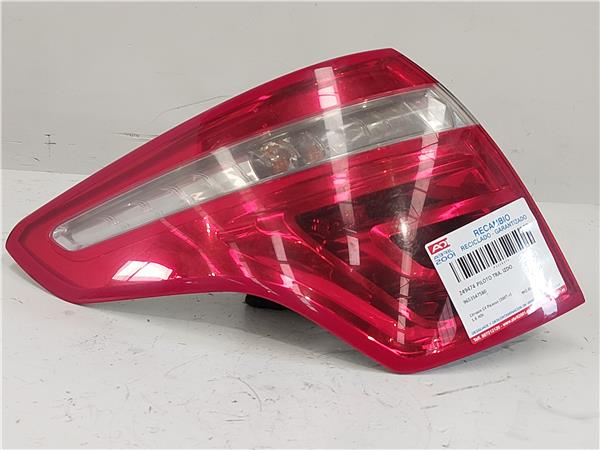 PILOTO TRA. IZDO. Citroen c4 picasso (2007->) 1.6 HDi 9HZ-DV6TED4 9HZDV6TED4 9653547580 NEGRO Bombilla Faro Izquierdo Lámpara lateral Luz Trasero 20DP76