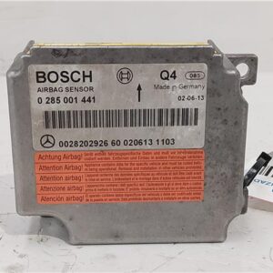 CENTRALITA AIRBAG Mercedes-Benz clase e (bm 211) berlina (01.2002->) 2.2 E 220 CDI (211.008) [2,2 Ltr. - 125 kW CDI CAT] OM 646.821 OM646821 0285001441 285001441 NEGRO    CONTROL CONTROLADOR MODULOS UNIDAD 716.654