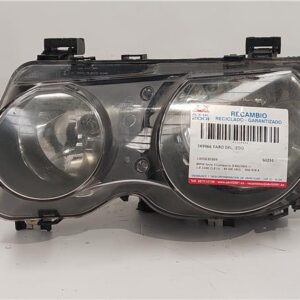 FARO DEL. IZDO. BMW serie 3 compacto (e46)(2001->) 1.8 316ti [1,8 Ltr. - 85 kW 16V] N46 B18 A N46B18A 1305630369 GRIS    Bombillas Delanteras delanteros Izquierdas izquierdos Lámparas luces Luz Pilotos