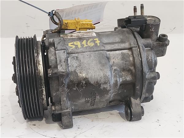 COMPRESOR AIRE ACOND. Citroen c6 (2005->) 2.7 HDi UHZ (DT17BTED4) UHZ(DT17BTED4) 9656572380 GRIS Acondicionado 20GG05 - Imagen 2