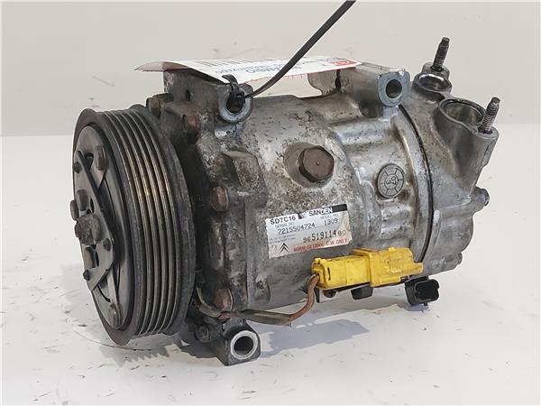 COMPRESOR AIRE ACOND. Citroen c4 picasso (2007->) 1.6 HDi 9HZ-DV6TED4 9HZDV6TED4 9651911480 GRANATE Acondicionado 20DP76 - Imagen 2