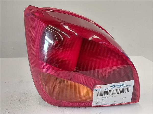 PILOTO TRA. IZDO. Ford fiesta iv (ja_, jb_) 1.8 DI RTN 96FG13N004 GRIS Bombilla Faro Izquierdo Lámpara lateral Luz Trasero