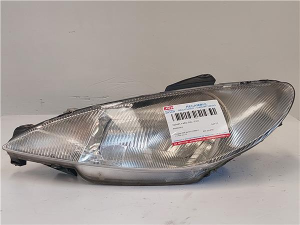 FARO DEL. IZDO. Peugeot 206 (1998->) 1.4 HDi eco 70 8HZ (DV4TD) 8HZ(DV4TD) 89001963 GRIS Bombillas Delanteras delanteros Izquierdas izquierdos Lámparas luces Luz Pilotos 20CQ06