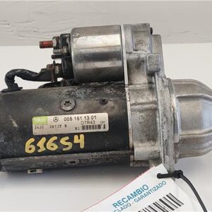 MOTOR ARRANQUE Mercedes-Benz clase c (bm 203) berlina (02.2000->) 2.2 220 CDI (203.006) [2,2 Ltr. - 105 kW CDI CAT] OM 611.962 OM611962 0051511301 51511301 NEGRO    de 722.699