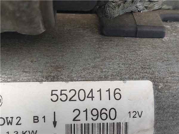 MOTOR ARRANQUE Fiat punto / grande punto (199) 1.3 D Multijet 199 A3.000 199A3000 55204116 ROJO de - Imagen 3