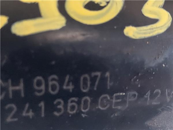 MOTOR LIMPIAPARABRISAS DEL. Peugeot 206 (1998->) 2.0 HDI 90 RHY (DW10TD) RHY(DW10TD) 964071 GRIS Delanteras delanteros 20DM18 - Imagen 3