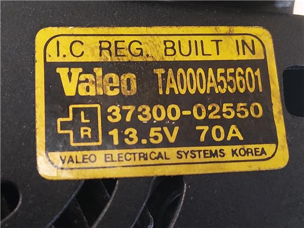 ALTERNADOR Hyundai atos (mx)(1998->) 1.1 G4HD 3730002550 ROJO generador - Imagen 3