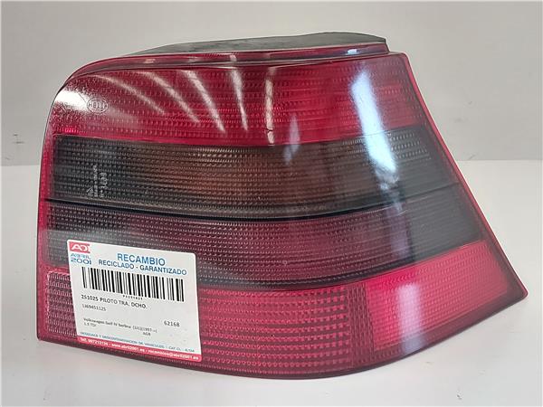 PILOTO TRA. DCHO. Volkswagen golf iv berlina (1j1)(1997->) 1.9 TDI AGR 1J6945112S AZUL Bombilla Derecha derecho Faro Lámpara Luz Trasera trasero DQY