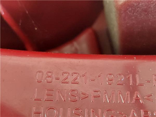 PILOTO TRA. IZDO. Hyundai atos (mx)(1998->) 1.1 G4HD 082211921 82211921 ROJO Bombilla Faro Izquierdo Lámpara lateral Luz Trasero - Imagen 3