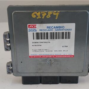 CENTRALITA Peugeot 3008 (05.2009->) 1.6 Access [1,6 Ltr. - 82 kW HDi FAP] 9HR ó 9H05 - #Prov# 9HRÓ9H05PROV 9678628780 GRIS    uce 20DR15