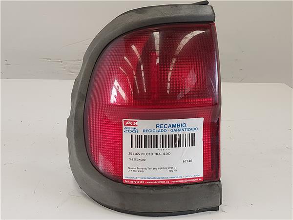 PILOTO TRA. IZDO. Nissan terrano ii (r20)(02.1993->) 2.7 TDi 4WD TD27TI 268550X000 GRIS Bombilla Faro Izquierdo Lámpara lateral Luz Trasero