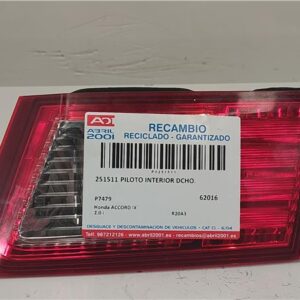 PILOTO INTERIOR DCHO. Honda accord ix 2.0 i R20A3 P7479 NEGRO    Derechas derechos