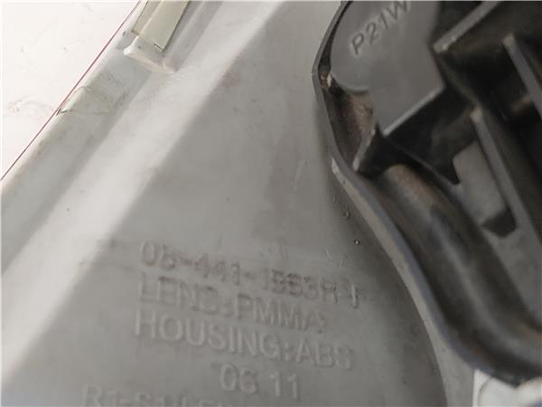 PILOTO TRA. DCHO. Volkswagen golf v (1k1)(2003->) 2.0 TDI 16V BKD 08-441-1963-R-F 84411963RF NEGRO Bombilla Derecha derecho Faro Lámpara Luz Trasera trasero - Imagen 3