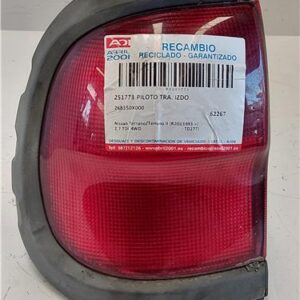 PILOTO TRA. IZDO. Nissan terrano ii (r20)(02.1993->) 2.7 TDi 4WD TD27TI 268550X000 BLANCO Bombilla Faro Izquierdo Lámpara lateral Luz Trasero