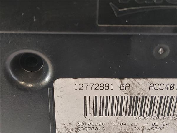 MANDOS CLIMATIZADOR Saab 9-3 berlina (2003->) 1.9 TTiD Z 19 DTR Z19DTR 12772891 AZUL acondicionado aire calefaccion - Imagen 3