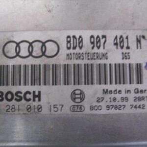 CENTRALITA Audi a4 avant (b5)(1994->) 2.5 TDI [2,5 Ltr. - 110 kW V6 24V TDI] AFB BOSCH/0281010157 BOSCH0281010157 GRIS    uce