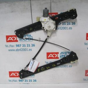 MECANISMO ELEVALUNAS DEL. IZDO. BMW serie 3 berlina (e90)(2004->) 3.0 330i [3,0 Ltr. - 190 kW CAT (N52)] N52 B30 A N52B30A NEGRO    Delanteras delanteros Izquierdas izquierdos motor
